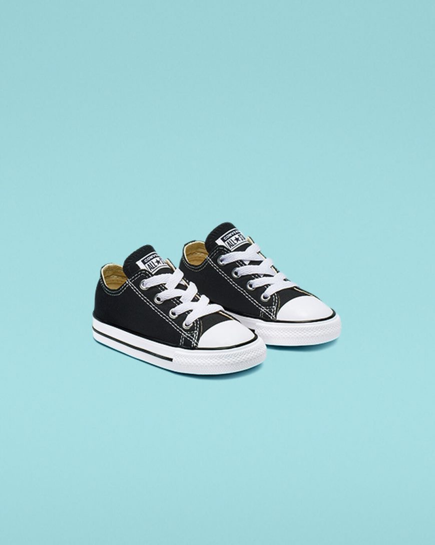 Tenisi Baieti Converse Chuck Taylor All Star Clasici Negrii | RO 0TEQW890